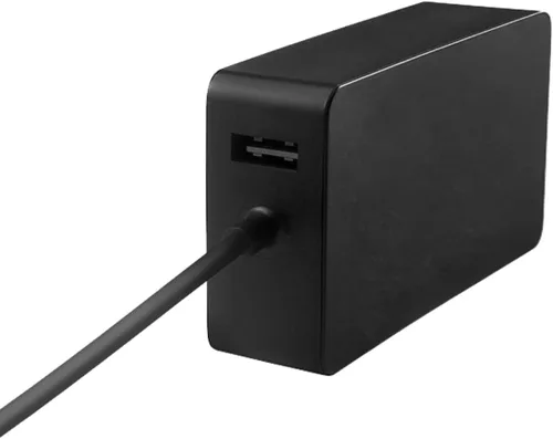 Vista 3 de Cargador Pro 44W 15V 2.58A Fuente de alimentación compatible con Microsoft Surface Pro 6 Pro 5 Compatible con cable de alimentación modelo 1796 1800