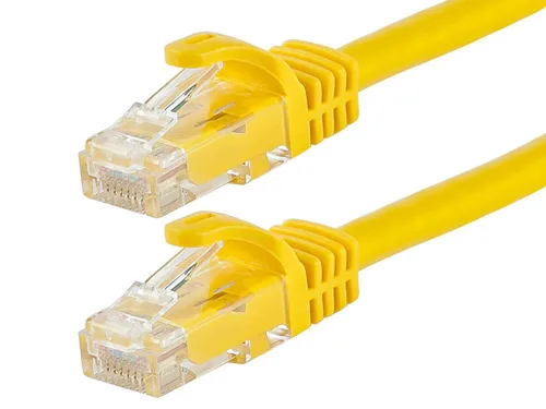Vista 22 de Monoprice 109843 Flexboot Cable de Parche Ethernet Cat6 - Cable de Red Internet - RJ45, Trenzado, 550Mhz, UTP, Cable de Cobre Puro Desnudo, 24AWG
