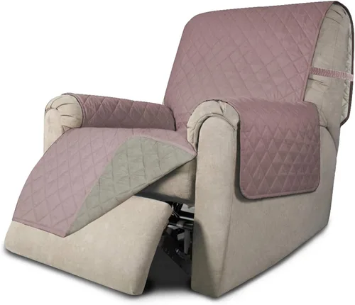 Vista 239 de Easy-Going - Funda reversible para sofá, resistente al agua, con varillas de espuma y correas elásticas, protector de muebles para mascotas y perros