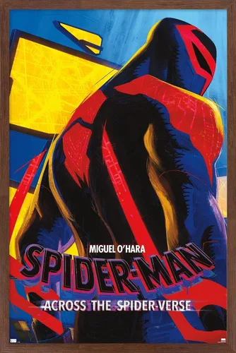 Vista 10 de Marvel Spider-Man: Across The Spider-Verse - Póster de pared de una hoja de Miguel O'Hara, 22.4 pulgadas de largo x 14.7 pulgadas de ancho, versión