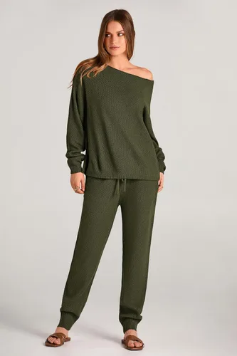 Vista 7 de PRETTYGARDEN Conjunto de 2 piezas para mujer, sudadera de manga larga y pantalones largos, ropa de descanso