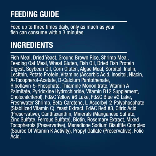 Vista 13 de Tetra Goldfish Flakes, dieta nutricionalmente equilibrada para peces de acuario, copos enriquecidos con vitamina C, 0.42 onzas