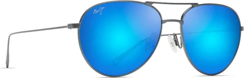 Vista 2 de Maui Jim Men's and Women's Walaka Polarized Aviator Sunglasses