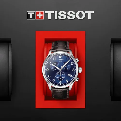 Vista 5 de Tissot Mens Chrono XL Stainless Steel Casual Watch Brown