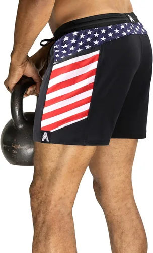 Vista 8 de Anthem Athletics Hyperflex - Pantalones cortos de entrenamiento para hombre Elástico en 4 direcciones, movilidad sin restricciones, levantamiento
