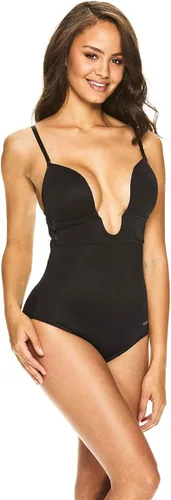 Vista 3 de bebe Womans U Plunge Body Body Briefer Control de la barriga Body Shaper Body