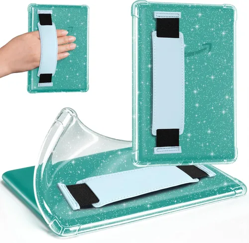 Vista 26 de iDLEHANDS Funda magnética transparente para Kindle Paperwhite de 7" de 12ª generación 2024 y Kindle Colorsoft - con AirBag compatible con iPhone