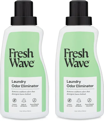Vista 9 de Fresh Wave Potenciador de ropa para eliminar olores, 24 onzas líquidas. Potenciador de aroma para ropa Alivio de olores más seguro Eliminador