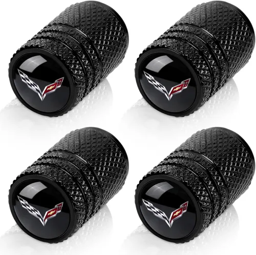 Vista 6 de 4 piezas Tapas de Vástago de Válvula de Neumático, Compatible con Serie Jeep Tapa de Vástago Universal Cubierta de Aire para Coche Accesorios