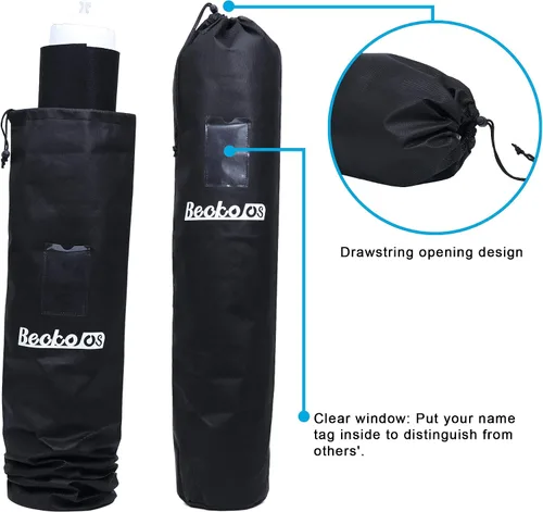 Vista 11 de Becko US Tapete enrollable para rompecabezas con bolsa de almacenamiento con cordón, tapete enrollable de fieltro para un fácil transporte