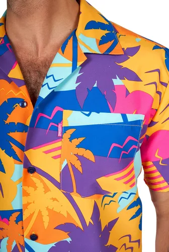 Vista 37 de Opposuits Traje de baño combinado de verano - Conjunto de dos piezas a juego para hombre - Ropa de natación de playa