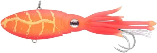 Vista 25 de Nomad Design Señuelo de pesca vibratorio patentado original de Squidtrex – Señuelo de plástico suave TPE con aroma añadido para agua salada