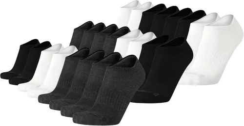 Vista 11 de AND1 Calcetines para hombre - Calcetines deportivos de corte bajo (24 unidades)