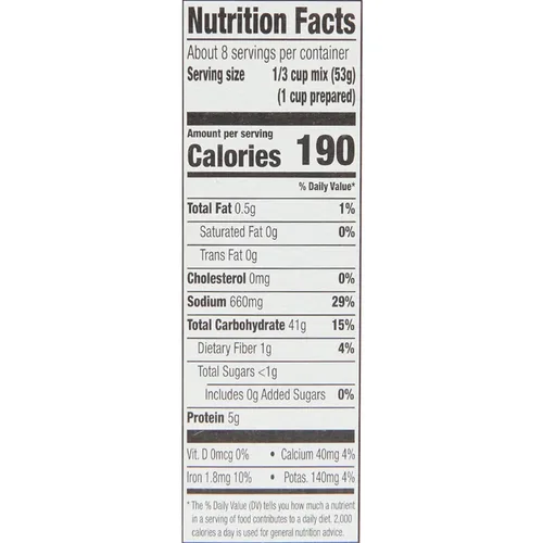 Vista 2 de Zatarain's Arroz amarillo tamaño familiar, 15 oz