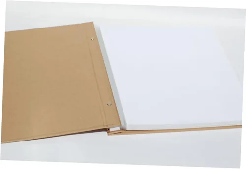 Vista 3 de DECHOUS Álbum de fotos autoadhesivo para álbumes de visitas, álbum de fotos en blanco, álbum de fotos de papel Kraft, álbumes de fotos, álbumes