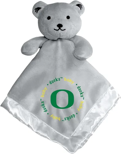 Vista 18 de Baby Fanatic Oso de seguridad gris - NCAA - Con licencia oficial Snuggle Buddy