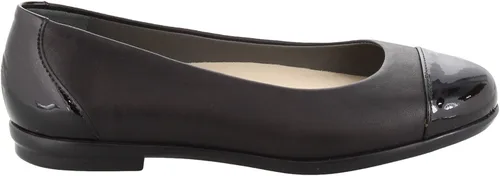 Vista 2 de SAS Zapatos planos para mujer, negrocharol negro
