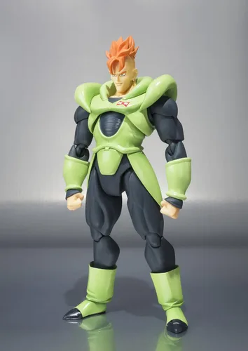 Vista 2 de Bandai Tamashii Nations SH Figuarts Android 16" Dragon Ball Z" figura de acción