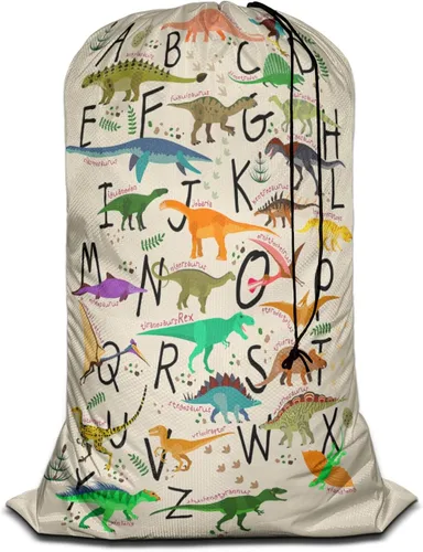 Vista 22 de Swono Bolsa grande de ropa sucia de alpaca para cesta de lavandería, diseño de llamas de dibujos animados, animales lindos, lavable a máquina