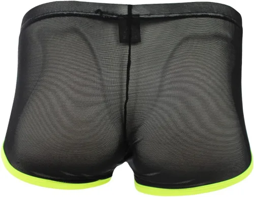 Vista 4 de YiZYiF Men's Sexy Soft Underwear Sheer Transparent Brief Boxer Trunks Panty