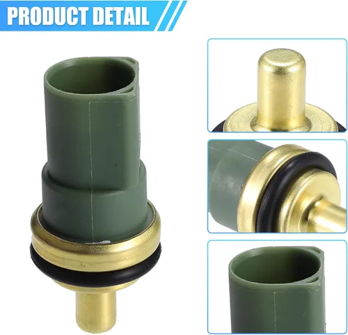 Vista 6 de uxcell Sensor de temperatura del refrigerante del motor No.059919501A para Audi A4 2000-2008 para Volkswagen Jetta 1999-2005 Sensor de temperatura