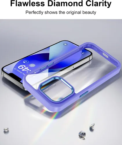 Vista 399 de HOOMIL Funda para iPhone 7 Plus/iPhone 8 Plus de 5.5 Pulgadas, sin amarillamiento, protección contra caídas, cubierta trasera dura transparente