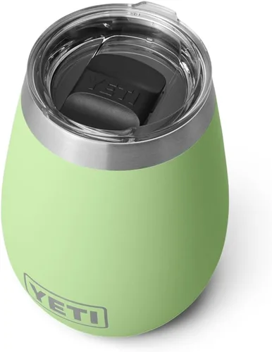 Vista 22 de YETI Rambler - Vaso de vino de 10 onzas, aislado al vacío, de acero inoxidable con tapa MagSlider, color azul marino