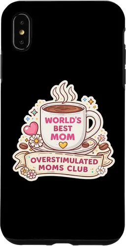 Vista 11 de Overstimulated Moms Club Funny Mother's Day Mama Mum Momma Case for iPhone 17