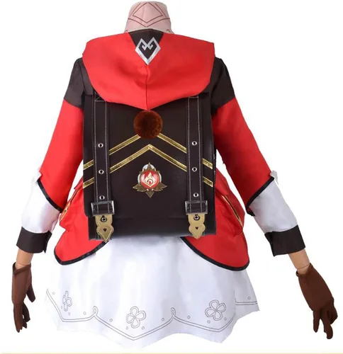 Vista 6 de VIVIKI Genshin Impact Game Klee - Disfraz de cosplay para Halloween