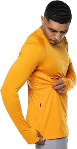 Vista 6 de Coolibar Camiseta de manga larga para hombre con protección solar UPF 50+ Agility