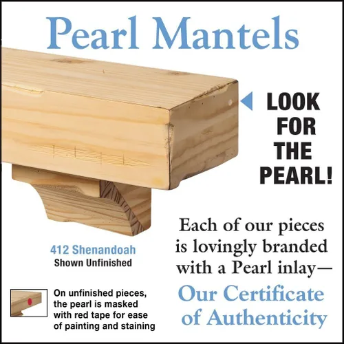 Vista 5 de Pearl Mantels, 412-48