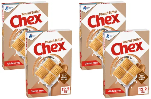 Vista 11 de Cereal de Arándanos Chex, Cereal para el desayuno sin gluten, hecho con grano integral, 12 onzas