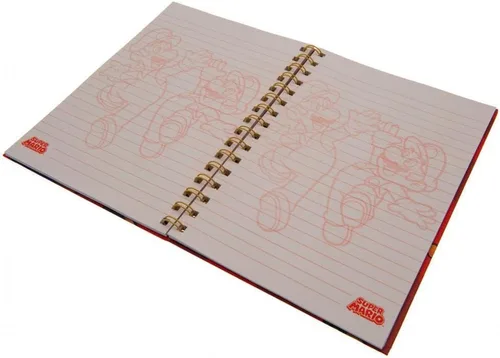 Vista 3 de Cuaderno de anillos Super Mario A5