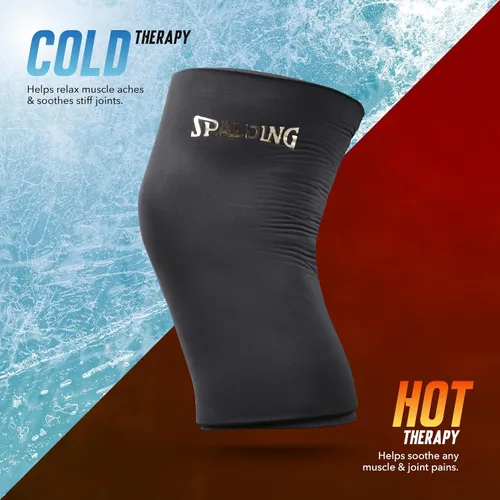 Vista 4 de Spalding - Manga de gel para rodilla y muslo, terapia de frío caliente, compresión reutilizable