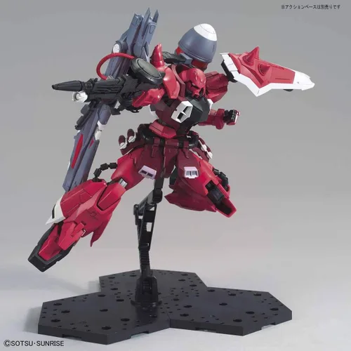 Vista 4 de Bandai Hobby MG 1/100 Gunner Zaku Warrior (Lunamaria Hawke Custom) Gundam Seed Destiny