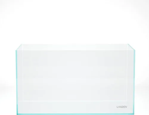 Vista 27 de LANDEN 25C 3.7 Galones Cubo Tanque de Acuario Sin Montura de Hierro Bajo, W9.84×D9.84×H9.84 pulg(25x25x25cm) 5mm de Grosor con Almohadilla