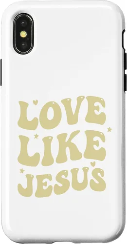 Vista 5 de Jesus Loves You, Love Like Jesus, Christian Kindness Case for iPhone 17