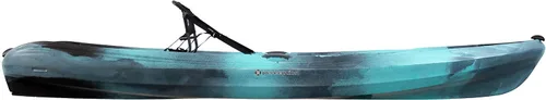 Vista 2 de Perception Tribe 11.5 Kayak sentado en la parte superior para diversión completa Gran almacenamiento trasero con amarres