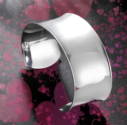 Vista 4 de Blazing Autumn Pulseras de plata esterlina 925 joyería de moda para mujer, Plata de ley Plata, Sin gemas.
