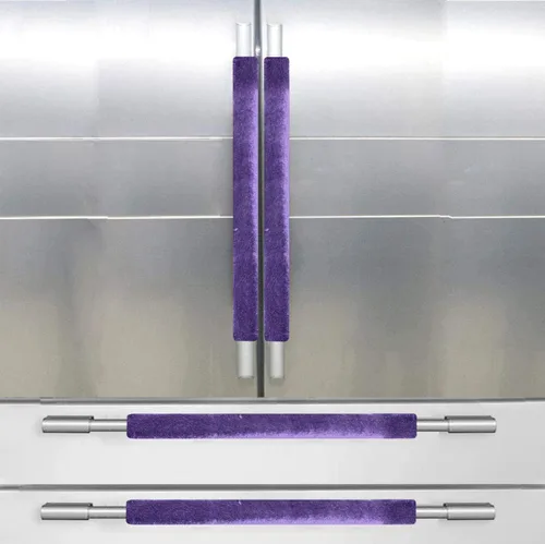 Vista 14 de Fundas para manijas de refrigerador, juego de fundas para manijas de electrodomésticos de cocina, horno microondas, nevera o lavavajillas, protector