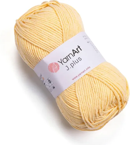 Vista 36 de YarnArt Jeans Plus - Hilo de mezcla de algodón suave, 100g (3.5 onzas), 160m (174 yardas), 55% algodón, 45% acrílico, grosor medio #4, ideal