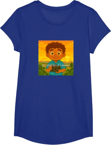 Vista 71 de Camiseta El Niño de la Cámara – Diseño Oficial del Cuento Ilustrado