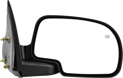 Vista 12 de YITAMOTOR Espejo retrovisor izquierdo para remolque con vidrio ajustado eléctricamente y calefactado, señal de giro LED con flecha, lámpara