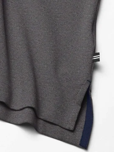 Vista 3 de Nautica Polo de piqué elástico para hombre grande y alto