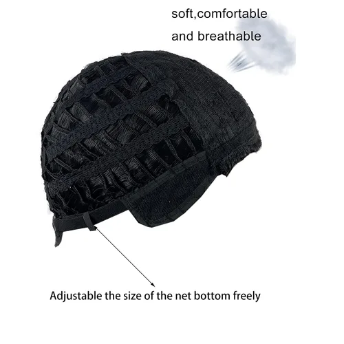 Vista 6 de Pelucas largas negras para mujer, pelucas negras con flequillo, peluca sintética de longitud al hombro en capas para fiestas diarias (20 pulgadas)