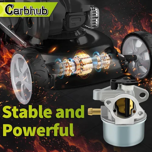 Vista 4 de Carbhub Repuesto de carburador para 799866 790845 799871 796707 794304 12H800 Engine Toro Craftsman cortacésped Carb Toro 22 pulgadas Reciclador