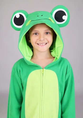 Vista 5 de Disfraz Infantil de Rana Verde Multicolor