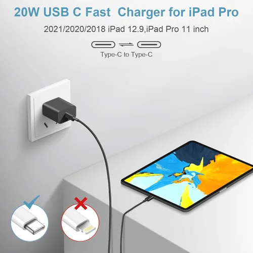 Vista 5 de Cargador de carga rápida USB C de 3 pies para iPhone 17, 16, 15, carga rápida, paquete de 2 unidades para iPhone 17/17 Plus/17 Pro/17 Pro Max/iPhone