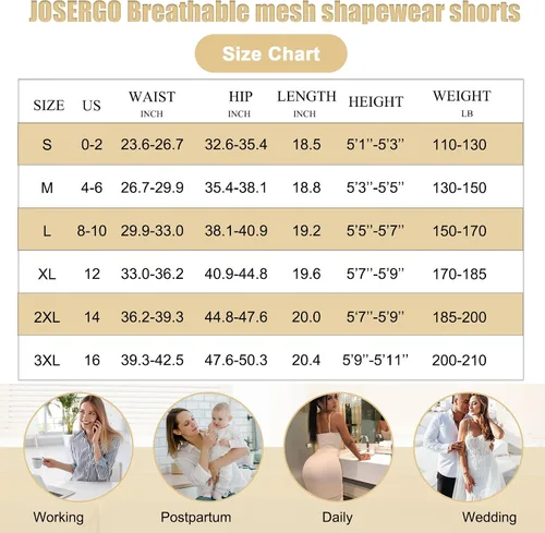 Vista 6 de Faja moldeadora de cuerpo para mujer, con control de abdomen, pantalones cortos para levantamiento de glúteos, fajas colombianas, entrenador