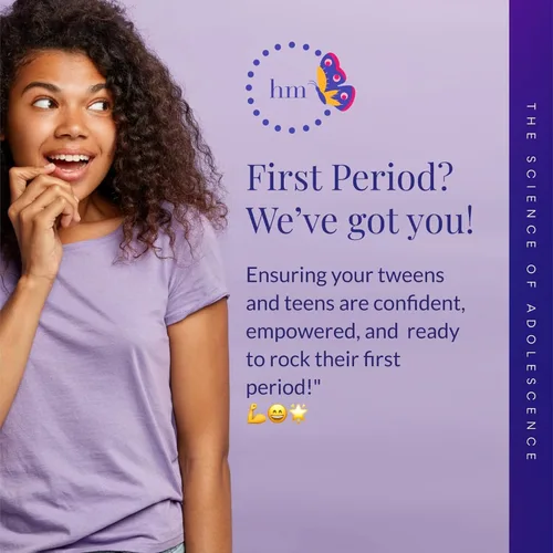 Vista 2 de First Period Kit – Almohadillas de algodón orgánico en 3 tamaños (iniciador, pequeño, durante la noche), ultrafino con alas, sin cloro, sin